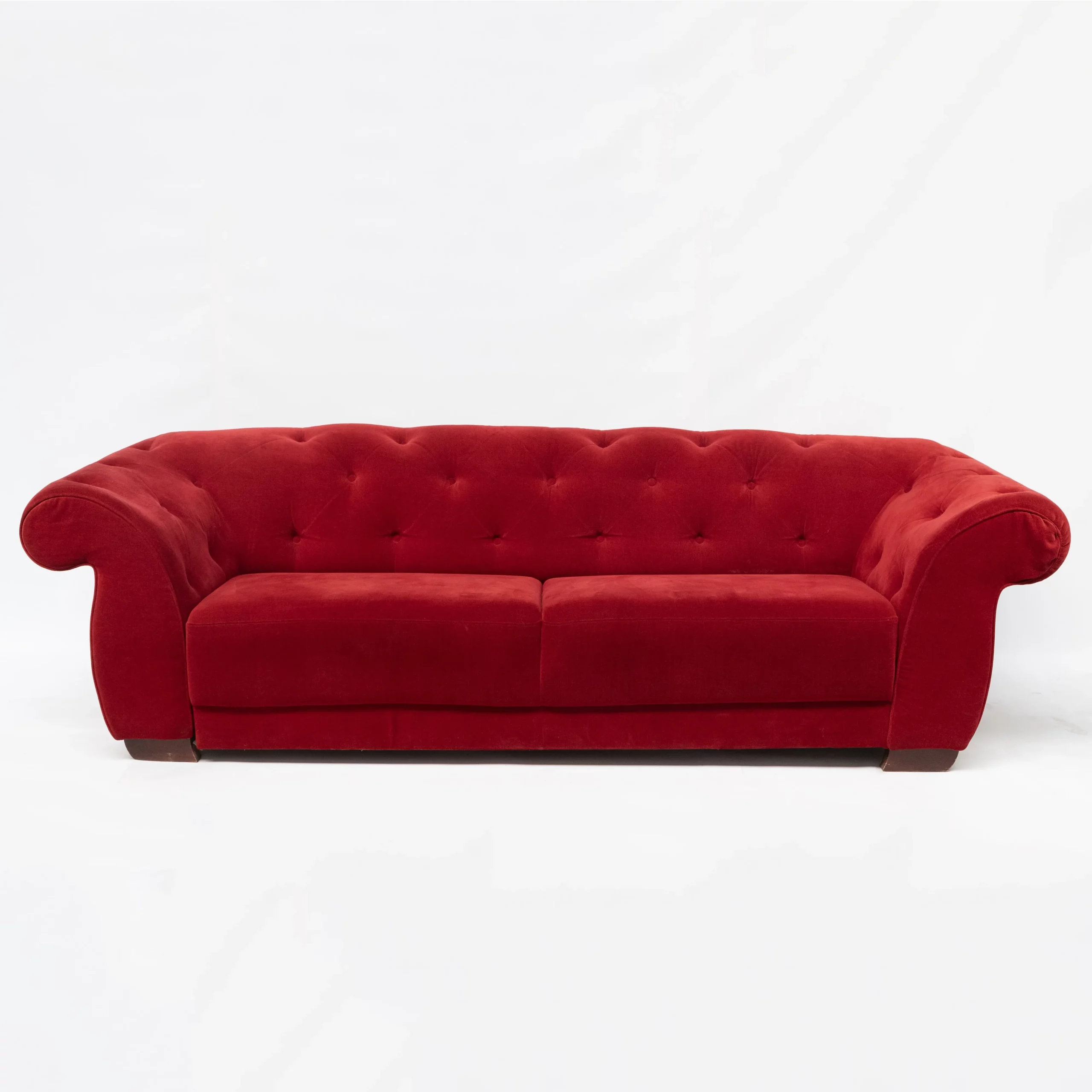 Sofa Chesterfield Czerwona - elegancki wypoczynek - rent4events.pl, rent4wedding.pl.