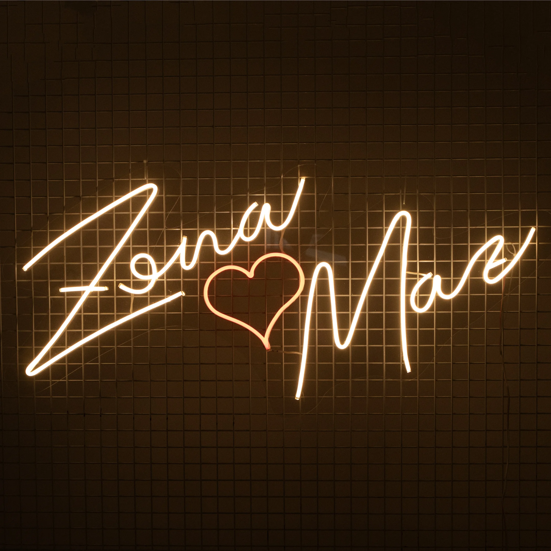 Neon Żona Mąż - love is in the air - rent4events.pl, rent4wedding.pl.